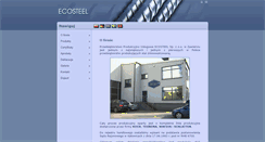 Desktop Screenshot of ecosteel.pl