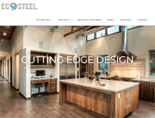 Tablet Screenshot of ecosteel.com